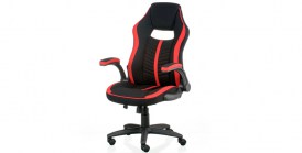 Кресло Prime Black/Red (E5555)