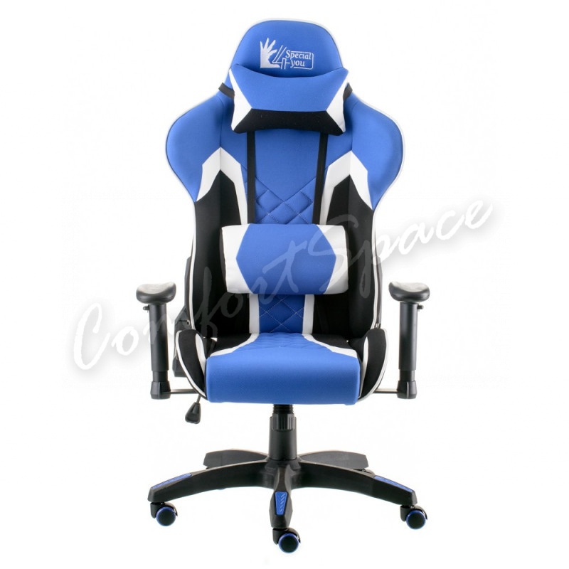 Кресло Special4You ExtremeRace 3 black/blue (E5647)