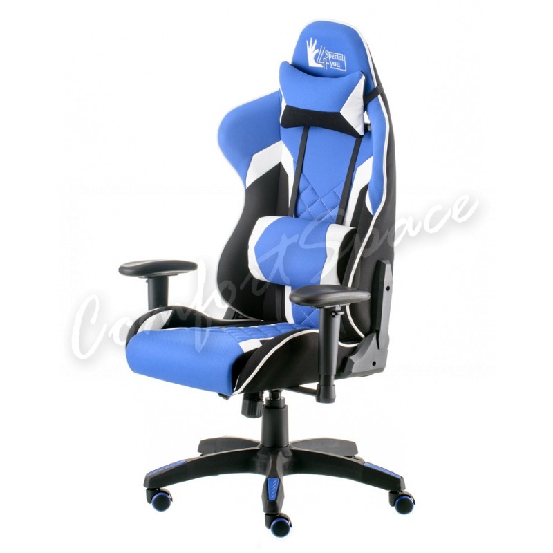 Кресло Special4You ExtremeRace 3 black/blue (E5647)