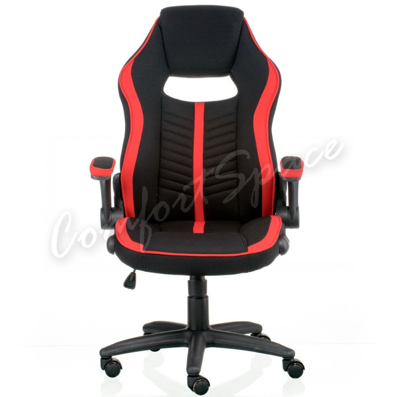 Кресло Prime Black/Red (5555)