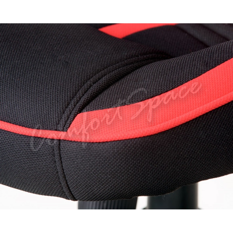 Кресло Prime Black/Red (5555)