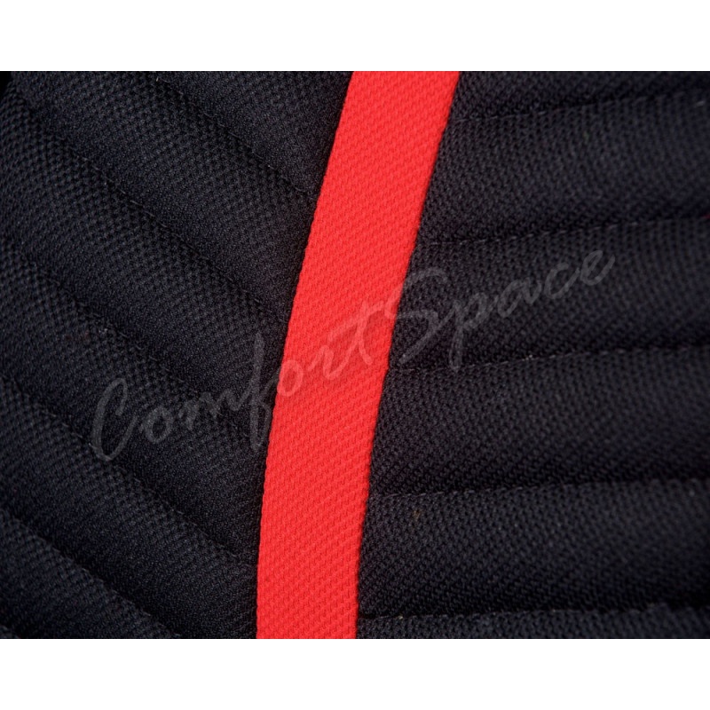 Кресло Prime Black/Red (E5555)
