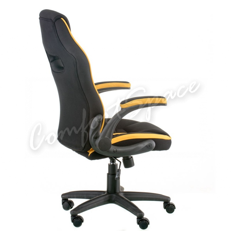 Кресло Prime black/yellow (5548)