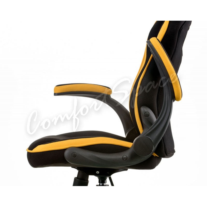 Кресло Prime black/yellow (5548)