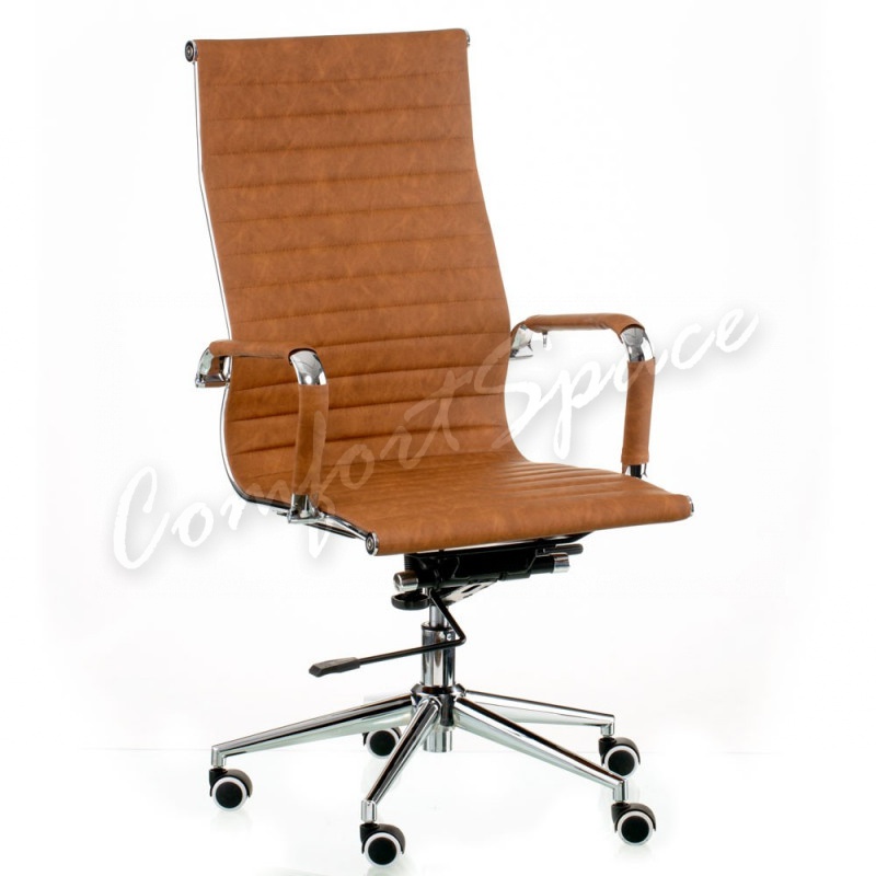 Кресло Solano artleather light-brown (E5777)