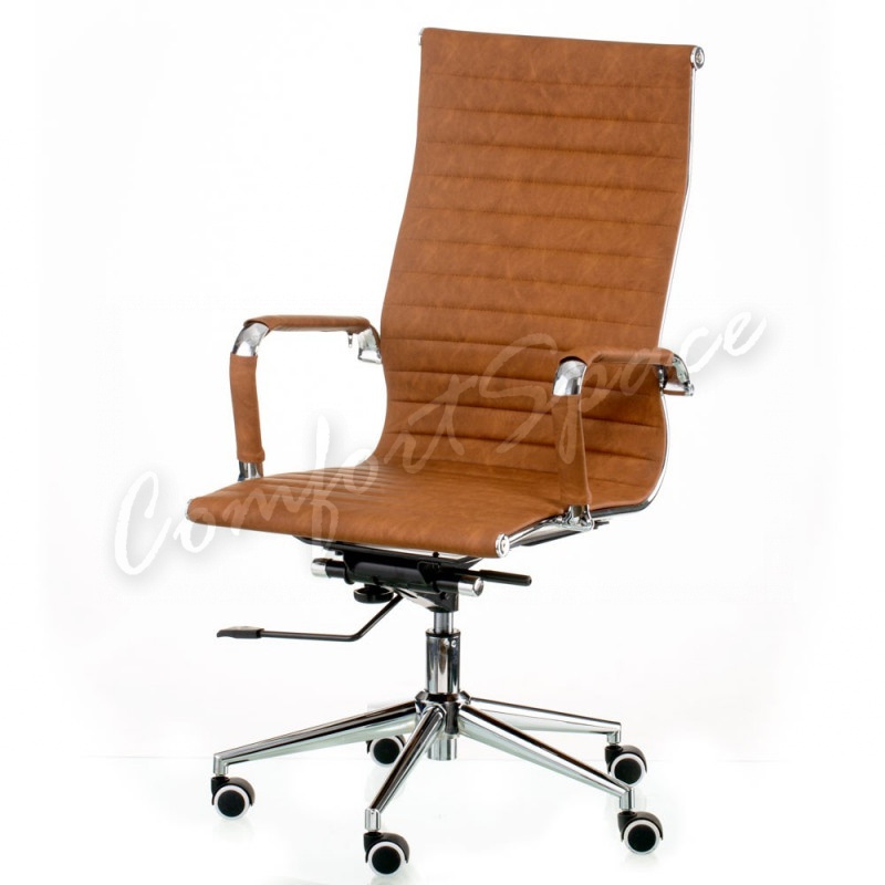 Кресло Solano artleather light-brown (E5777)