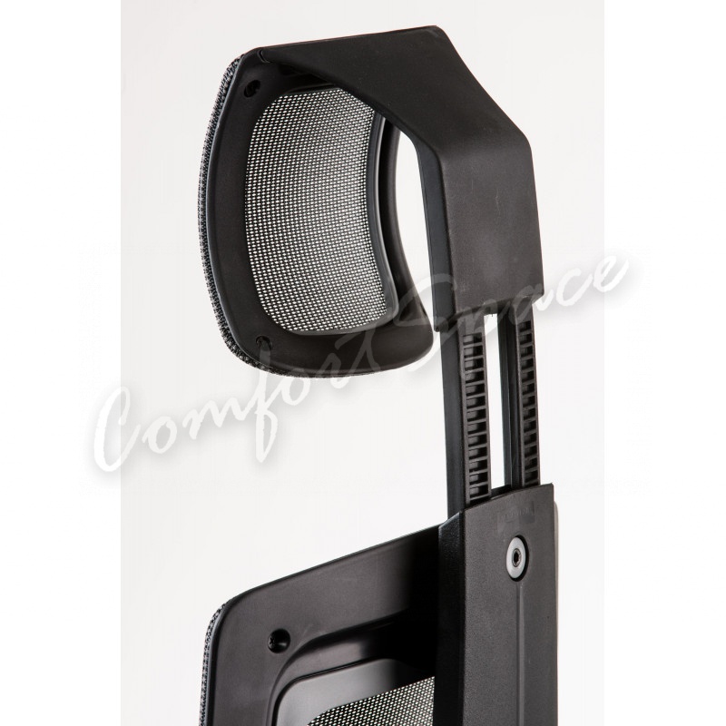 Кресло Special4You WAU BLACK FABRIC, CHARCOAL NETWORK (E0789)