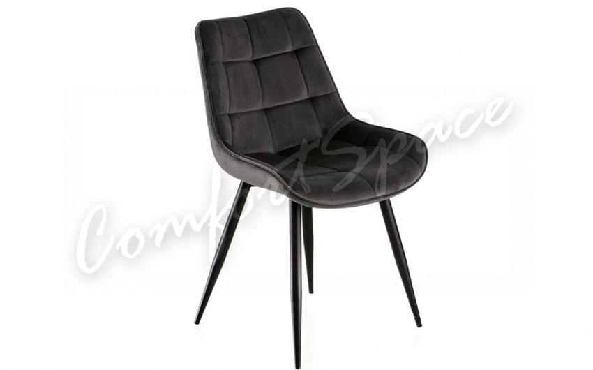Стул для кухни Damask dark grey (E6477)